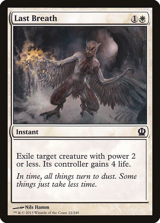 Card Scan of Last Breath | THS
