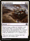 Card Scan of Recommission | BRO