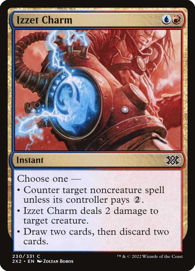 Card Scan of Izzet Charm | 2X2