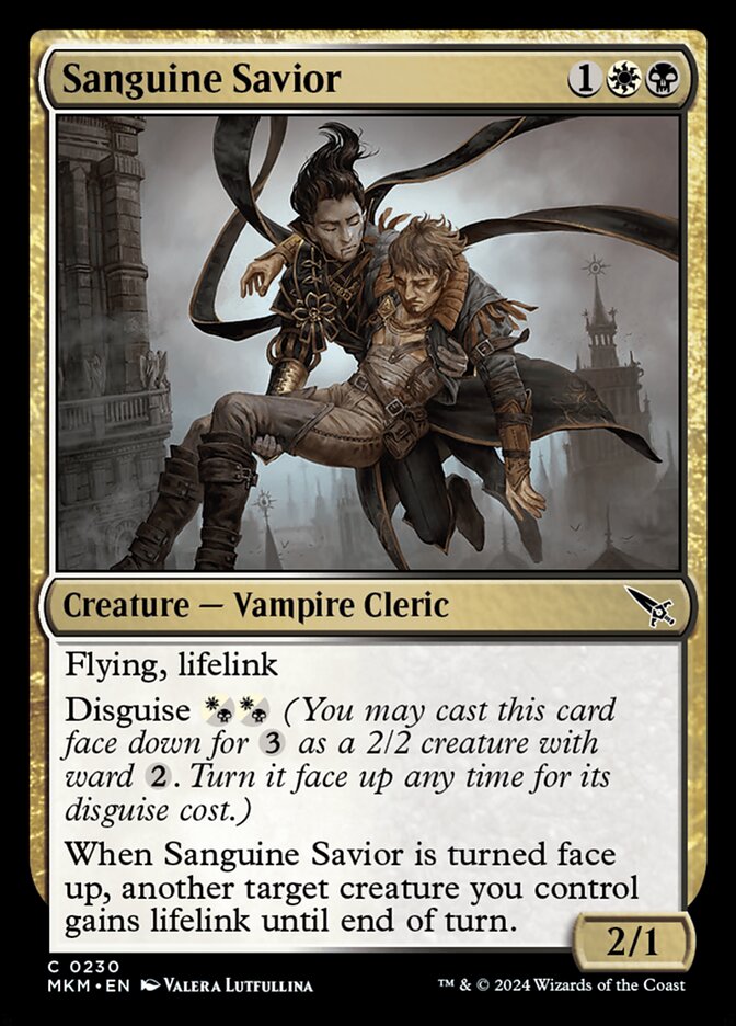 Card Scan of Sanguine Savior | MKM