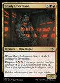 Card Scan of Shady Informant | MKM