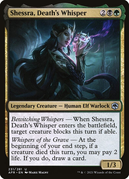 Shessra, Death's Whisper | AFR