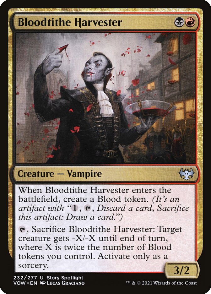 Card Scan of Bloodtithe Harvester | VOW