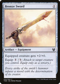 Card Scan of Bronze Sword | THB