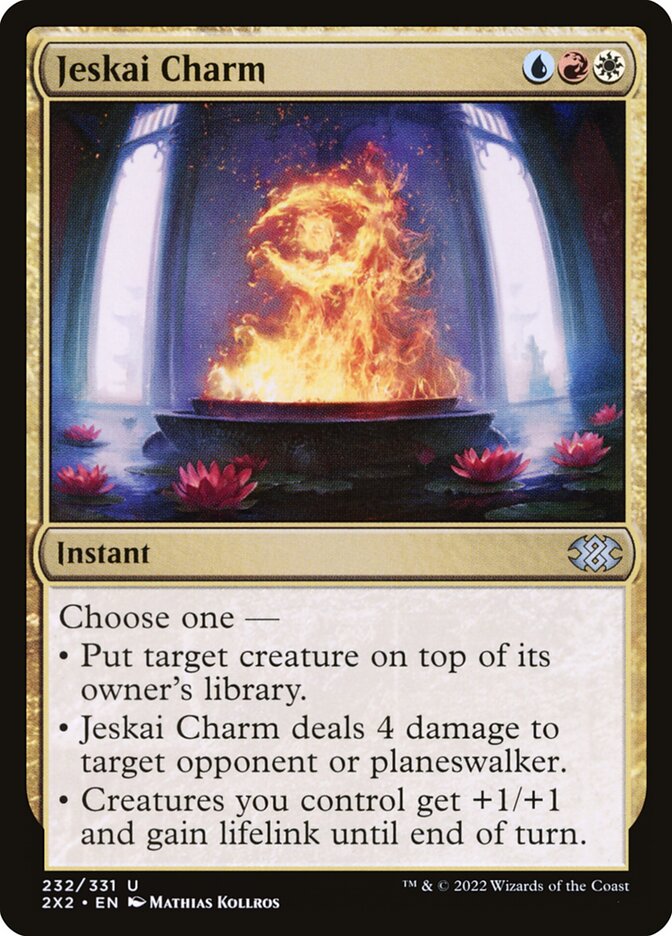 Card Scan of Jeskai Charm | 2X2