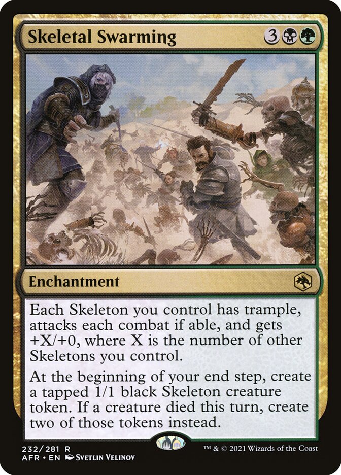Skeletal Swarming | AFR (Foil)