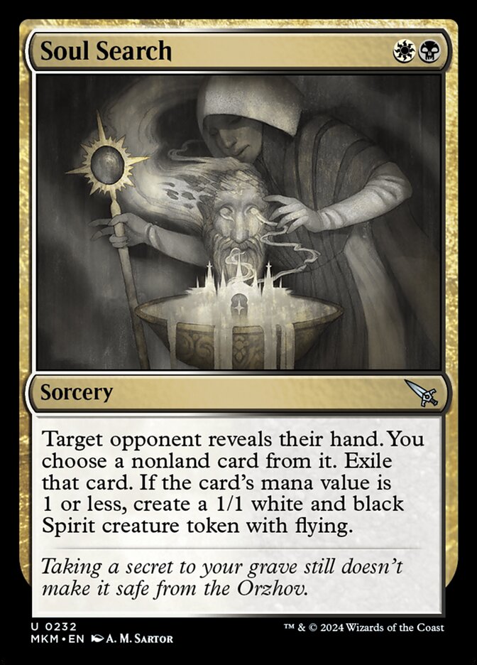Card Scan of Soul Search | MKM
