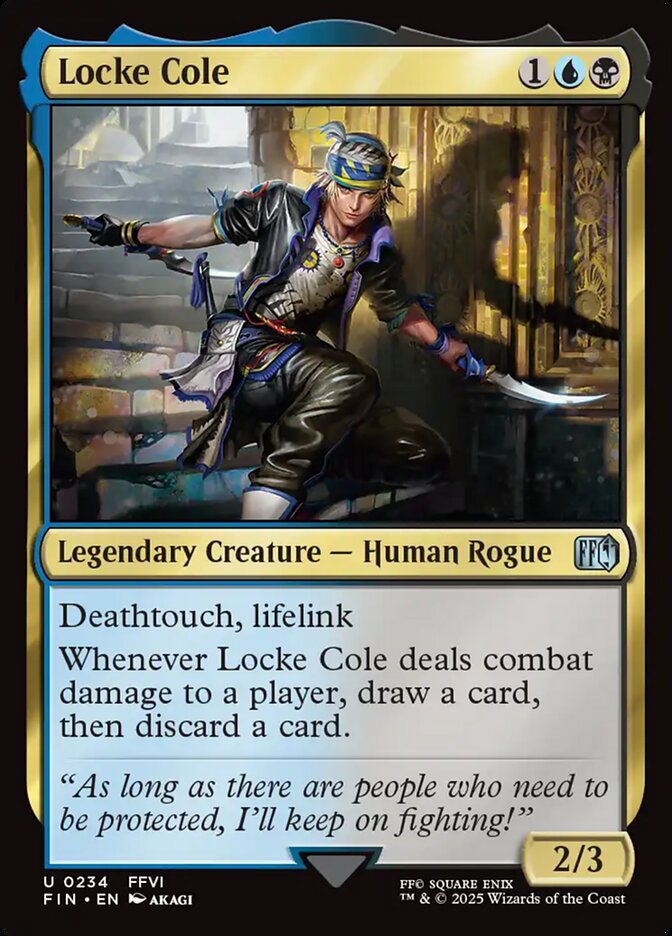 Card Scan of Locke Cole | FIN