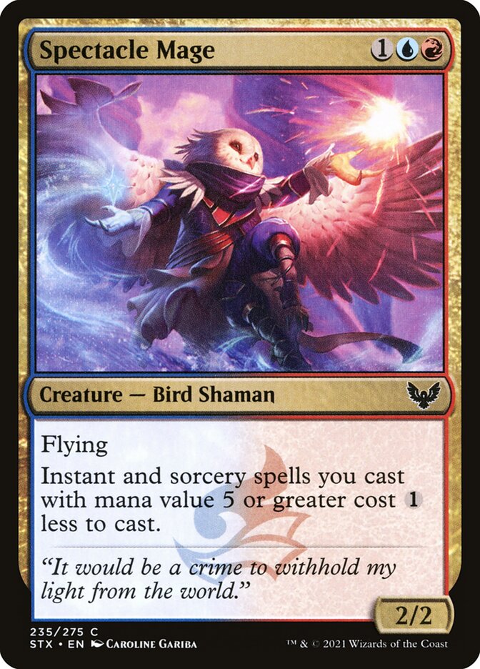 Card Scan of Spectacle Mage | STX