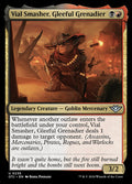 Card Scan of Vial Smasher, Gleeful Grenadier | OTJ
