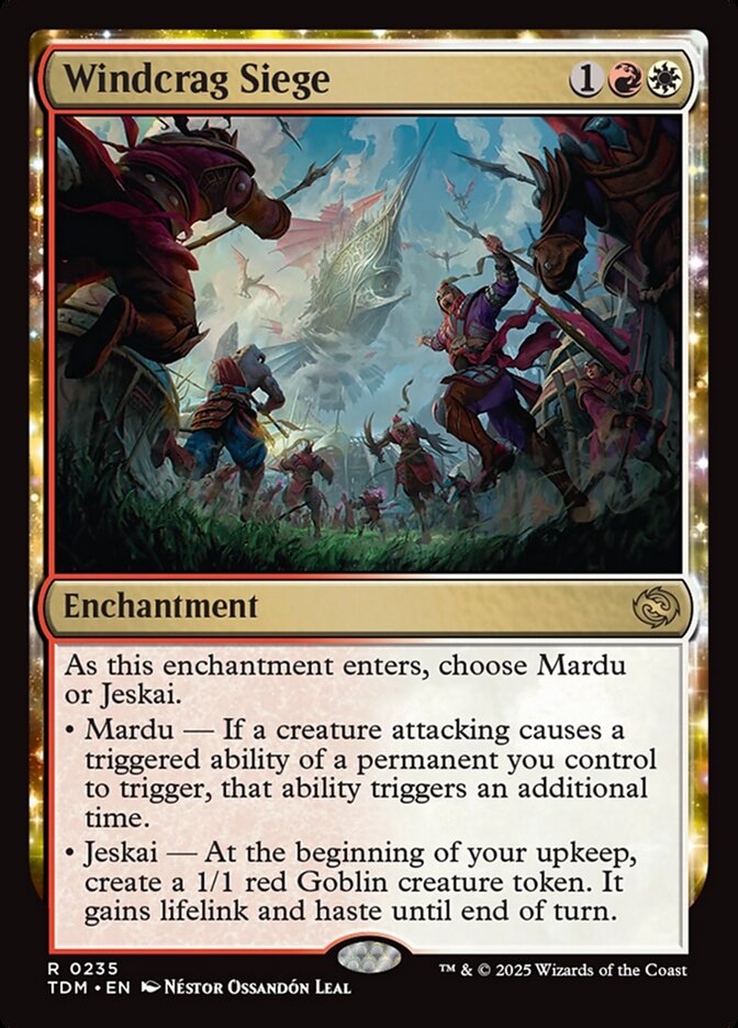 Card Scan of Windcrag Siege | TDM