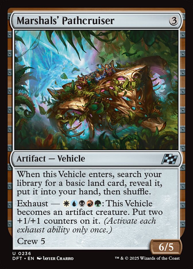 Card Scan of Marshals' Pathcruiser | DFT