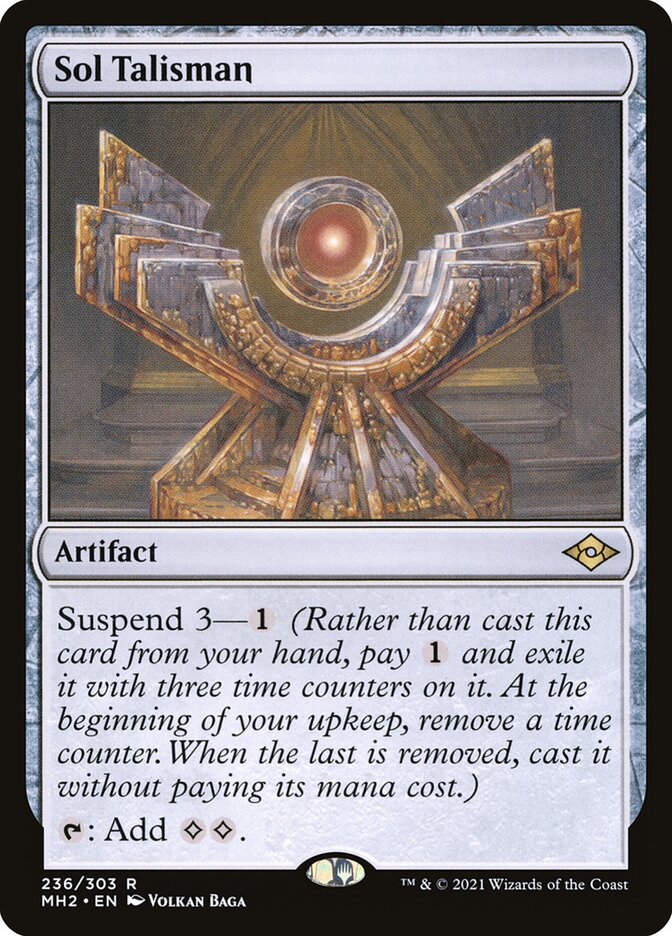 Card Scan of Sol Talisman | MH2