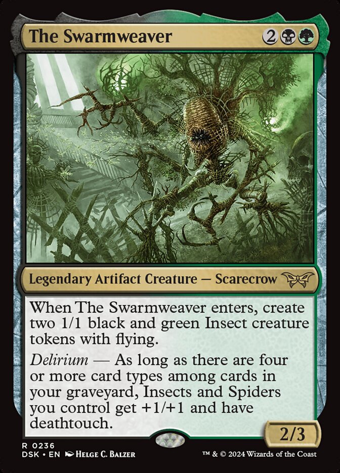 Card Scan of The Swarmweaver | DSK