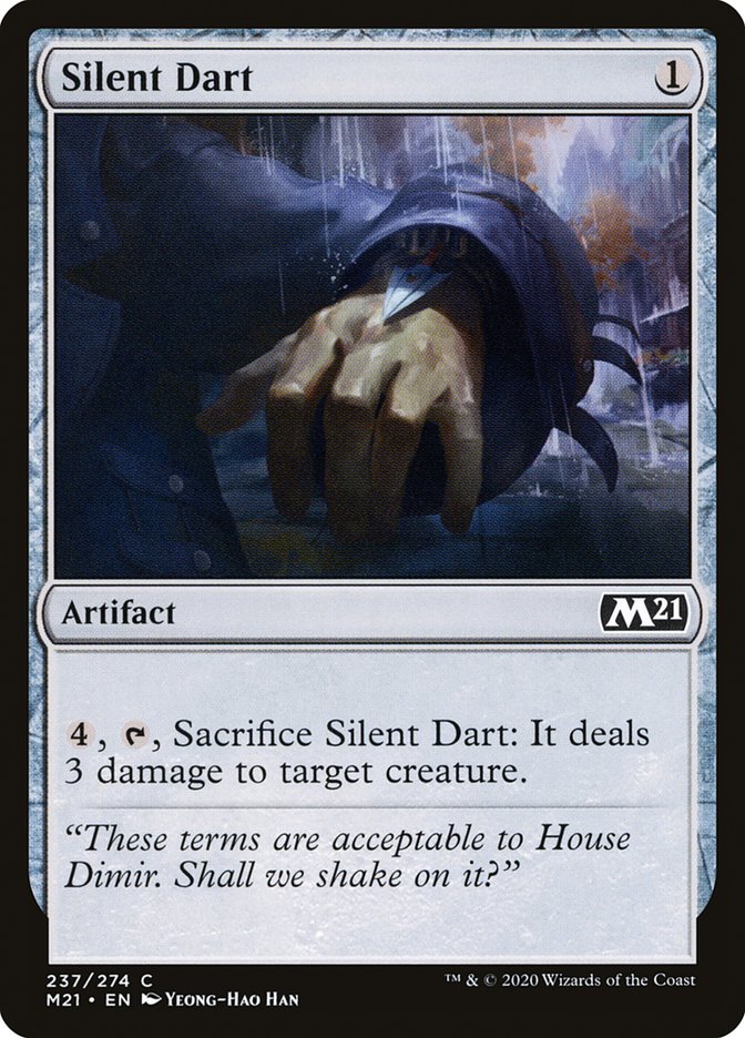 Card Scan of Silent Dart | M21