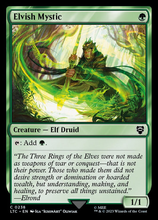 Card Scan of Elvish Mystic | LTC