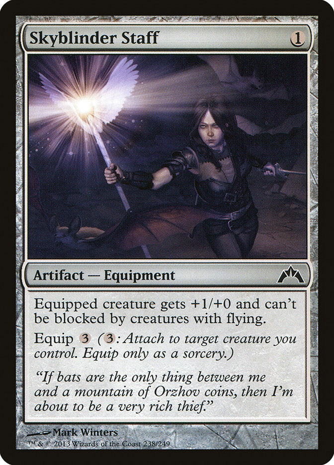 Card Scan of Skyblinder Staff | GTC