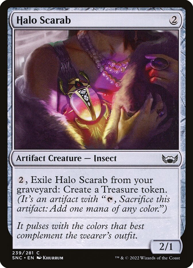 Halo Scarab | SNC (Foil) - Card Scan