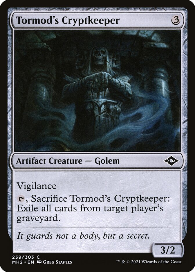 Card Scan of Tormod's Cryptkeeper | MH2