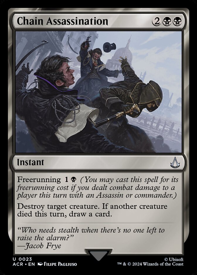 Card Scan of Chain Assassination | ACR
