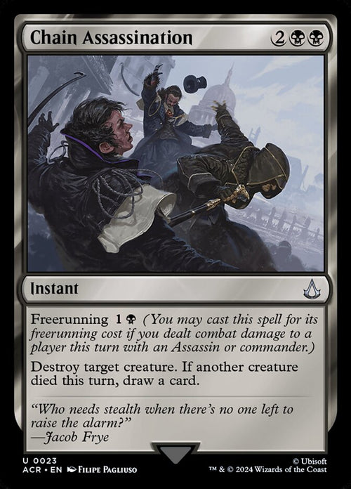 Card Scan of Chain Assassination | ACR