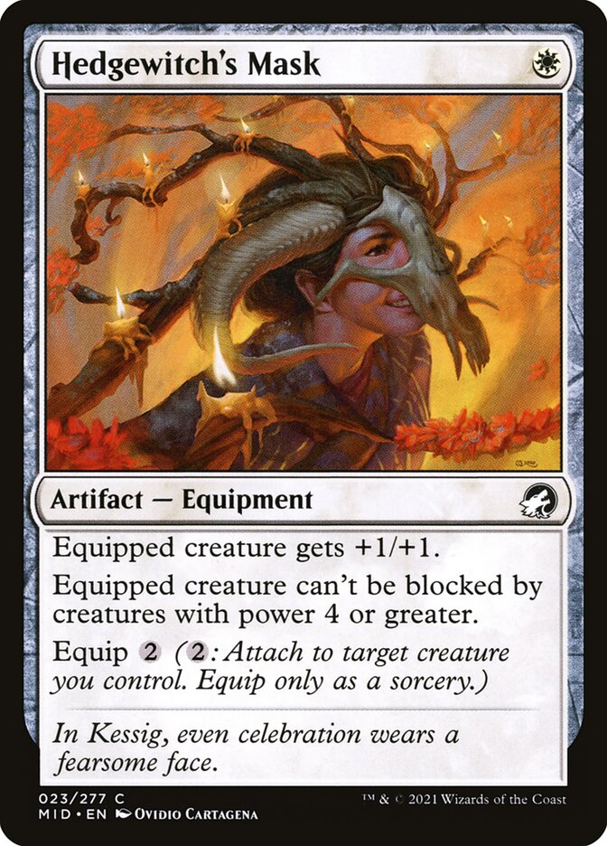 Card Scan of Hedgewitch's Mask | MID