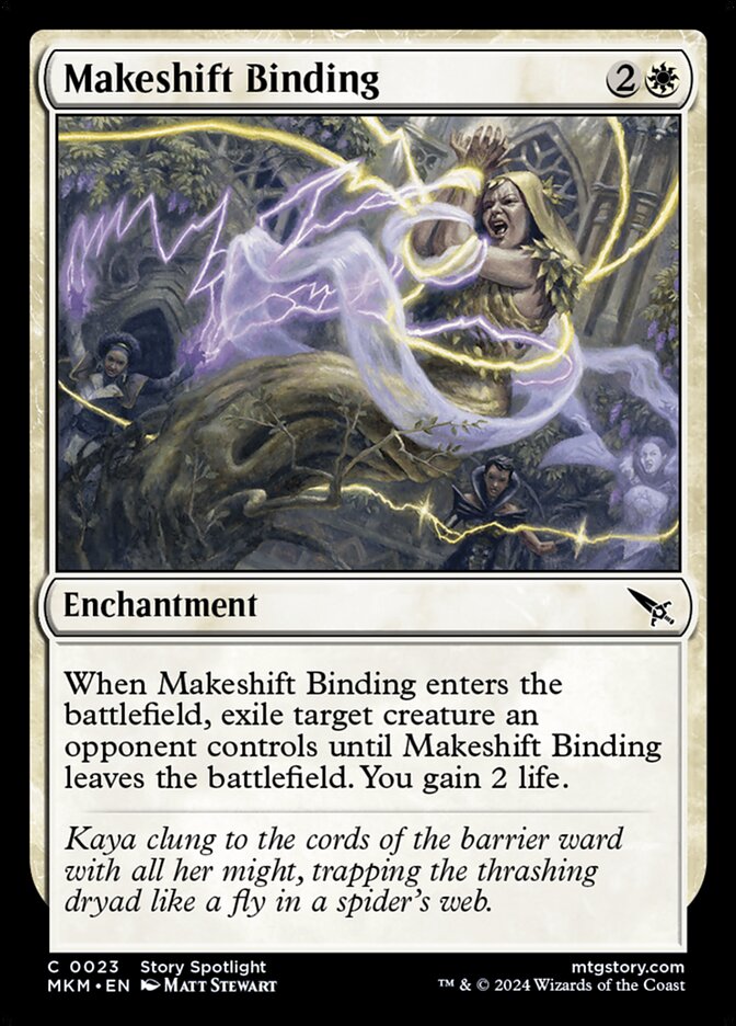 Card Scan of Makeshift Binding | MKM