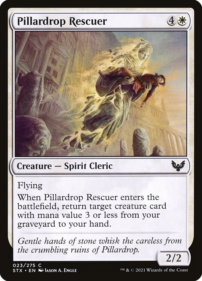Card Scan of Pillardrop Rescuer | STX