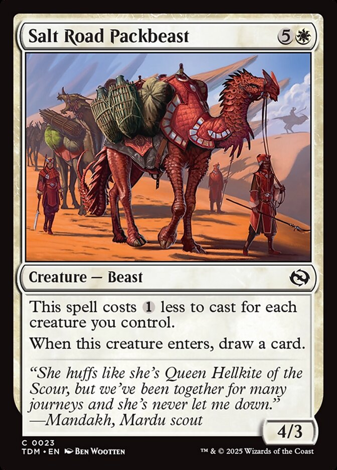 Card Scan of Salt Road Packbeast | TDM