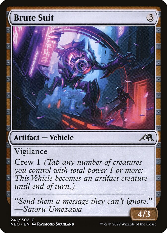Card Scan of Brute Suit | NEO