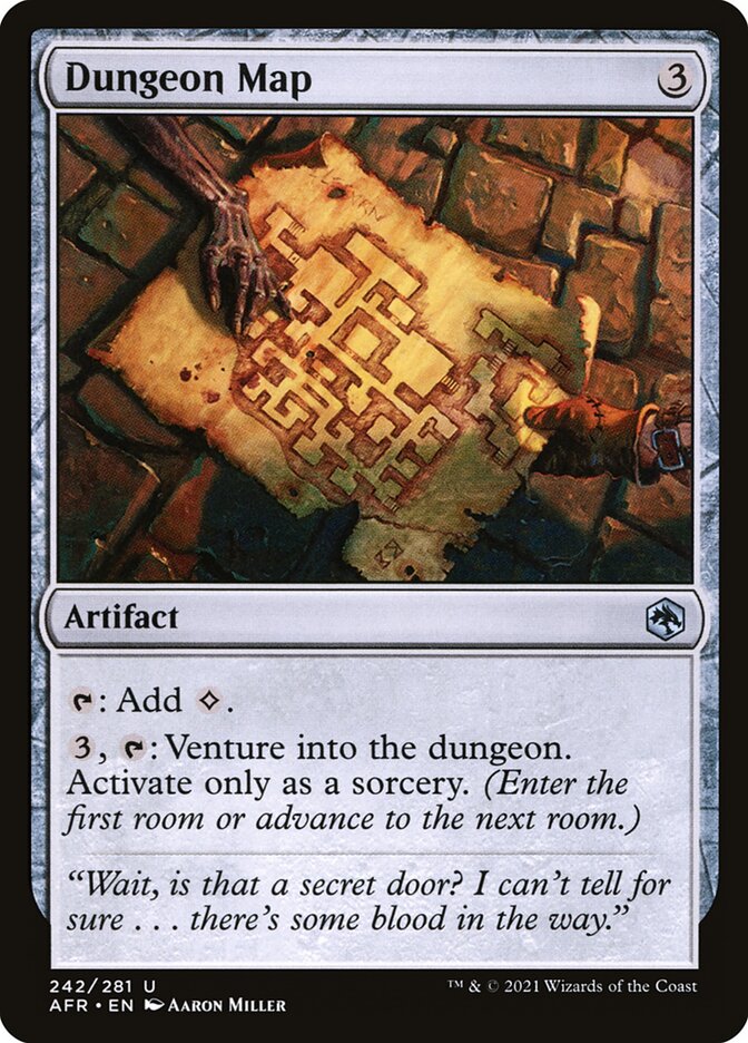 Dungeon Map | AFR (Foil)