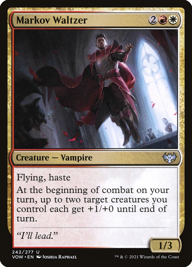 Card Scan of Markov Waltzer | VOW