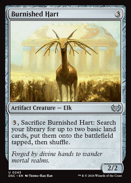 Card Scan of Burnished Hart | DSC