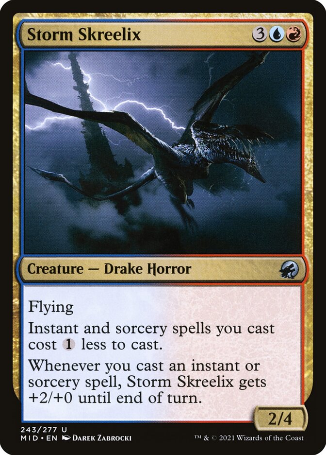Card Scan of Storm Skreelix | MID