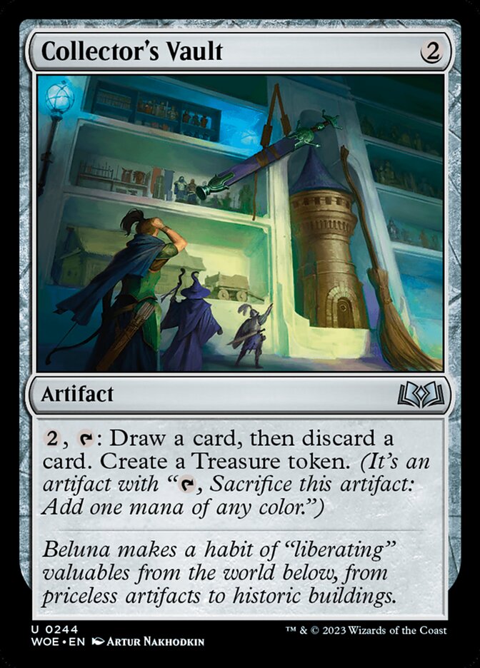Card Scan of Collector's Vault | WOE