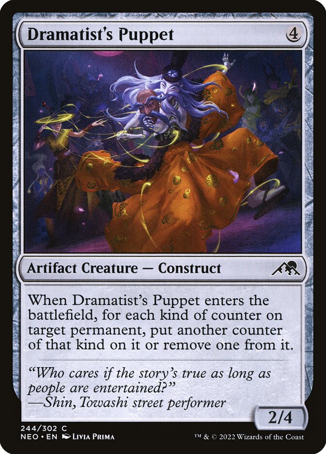 Card Scan of Dramatist's Puppet | NEO