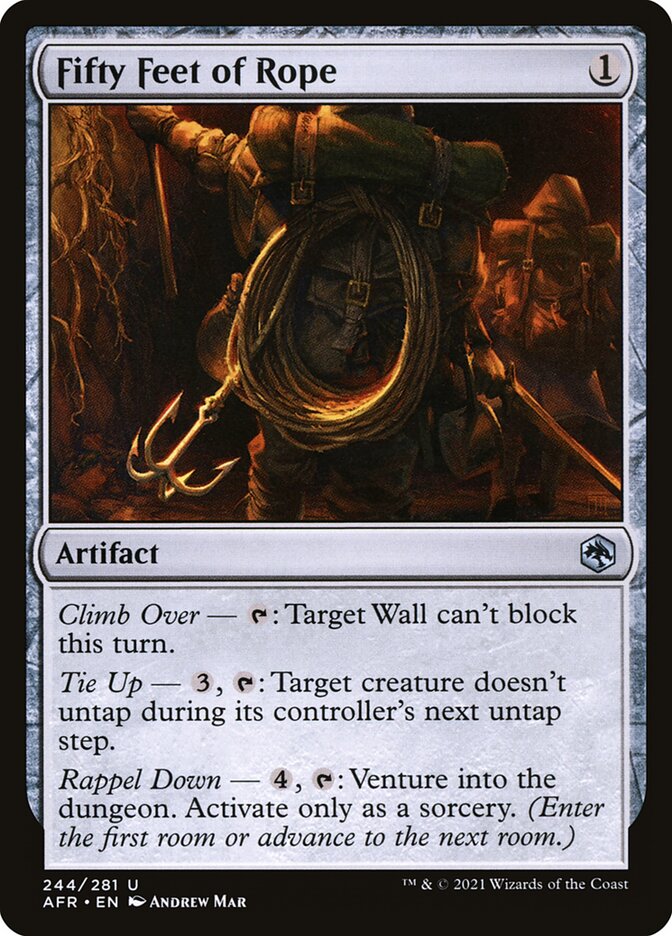 Fifty Feet of Rope | AFR (Foil)