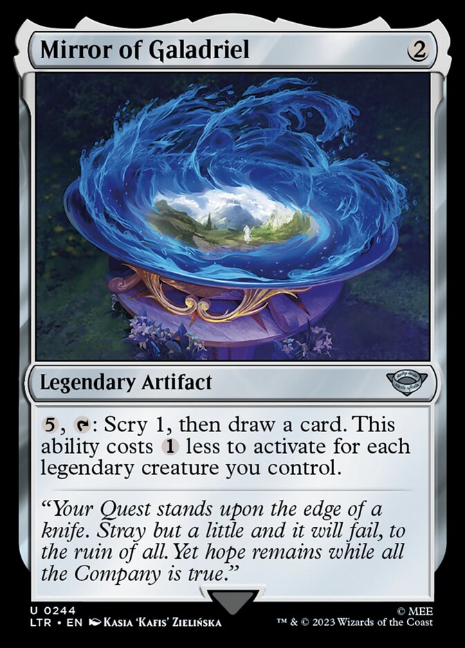 Card Scan of Mirror of Galadriel | LTR