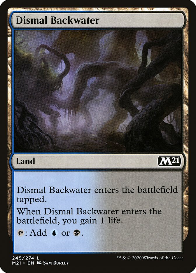 Card Scan of Dismal Backwater | M21