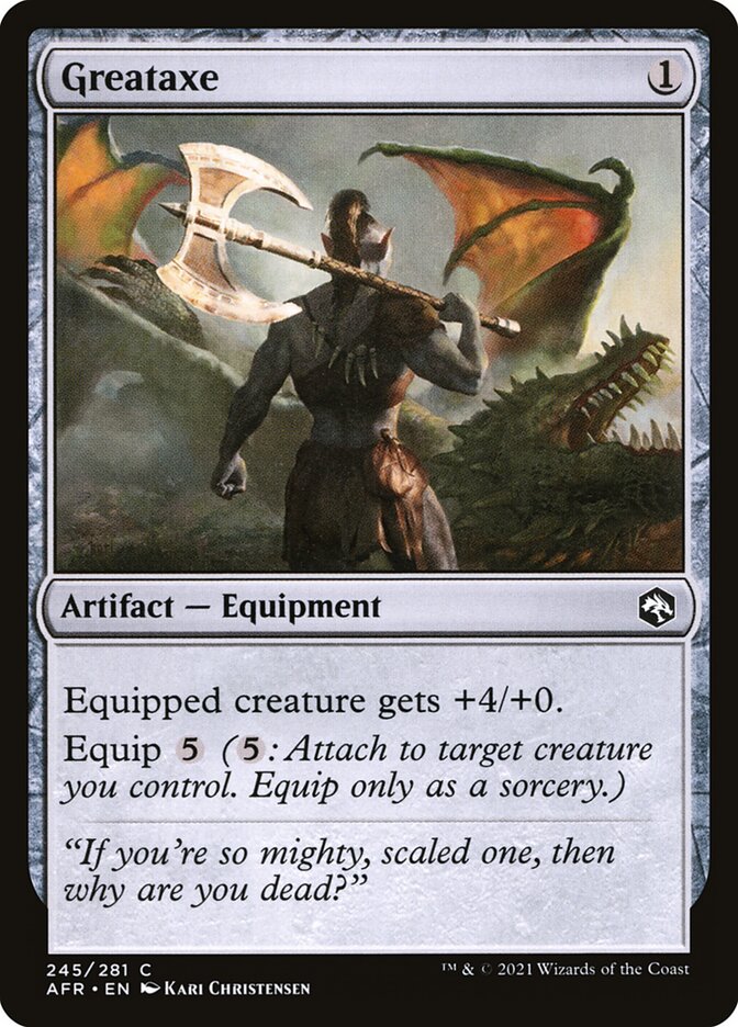 Greataxe | AFR (Foil)