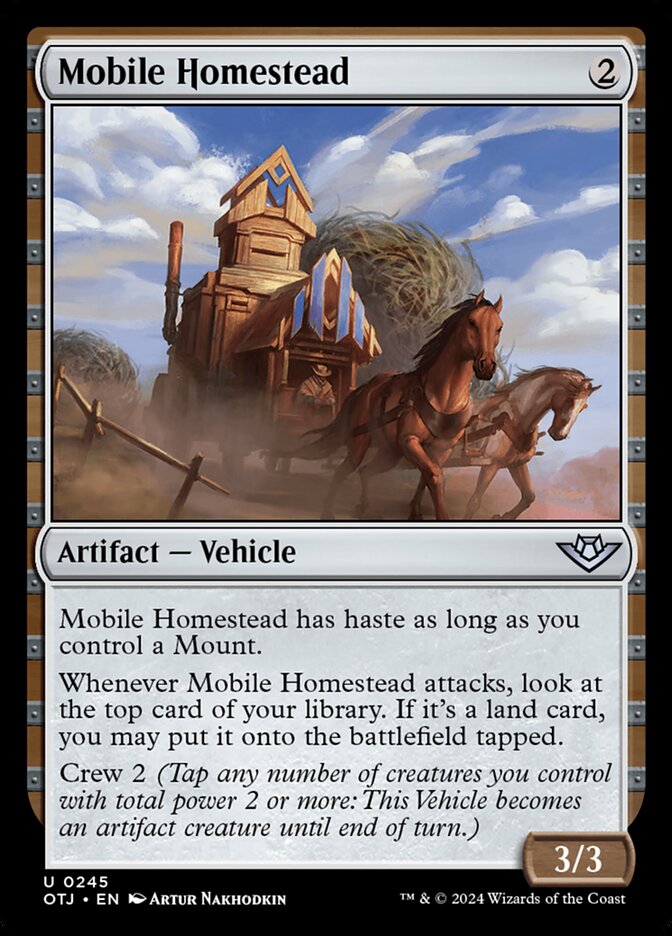Card Scan of Mobile Homestead | OTJ