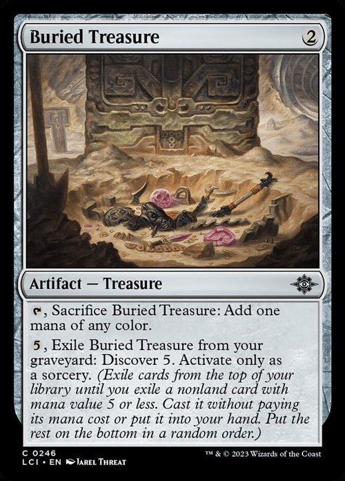 Card Scan of Buried Treasure | LCI