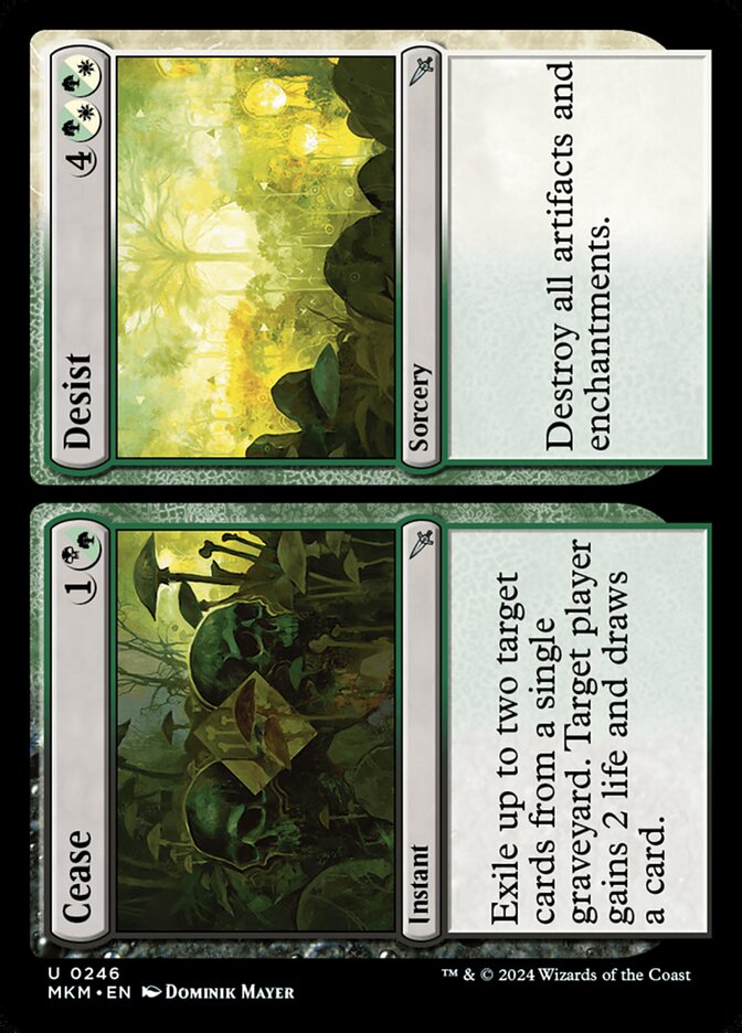 Card Scan of Cease // Desist | MKM
