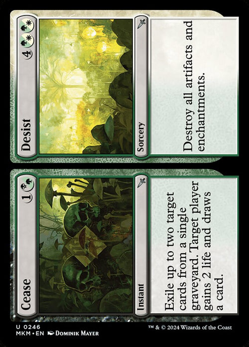 Card Scan of Cease // Desist | MKM
