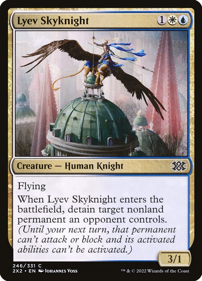 Card Scan of Lyev Skyknight | 2X2