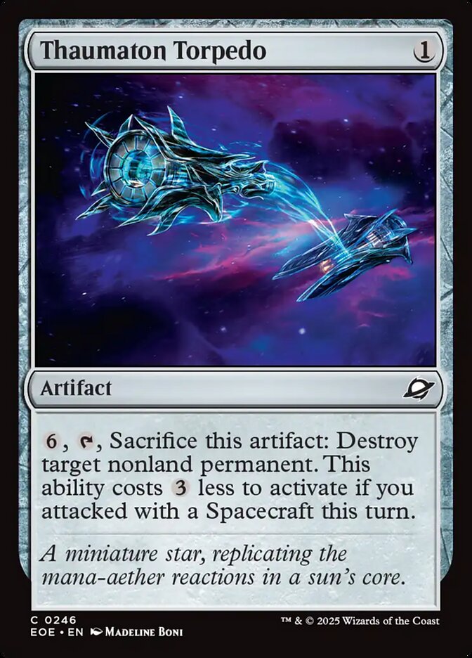 Thaumaton Torpedo Card Scan