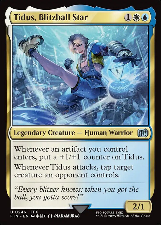 Tidus, Blitzball Star | FIN