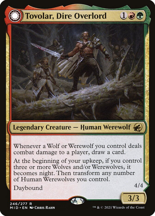 Tovolar, Dire Overlord // Tovolar, the Midnight Scourge | MID