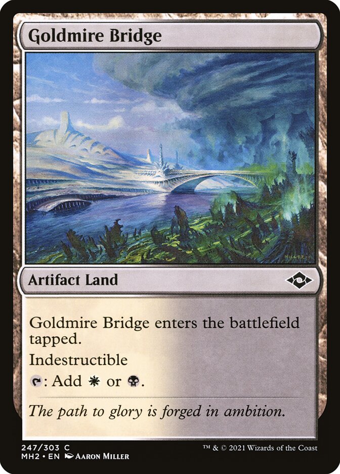 Card Scan of Goldmire Bridge | MH2