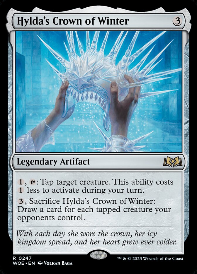 Card Scan of Hylda's Crown of Winter | WOE